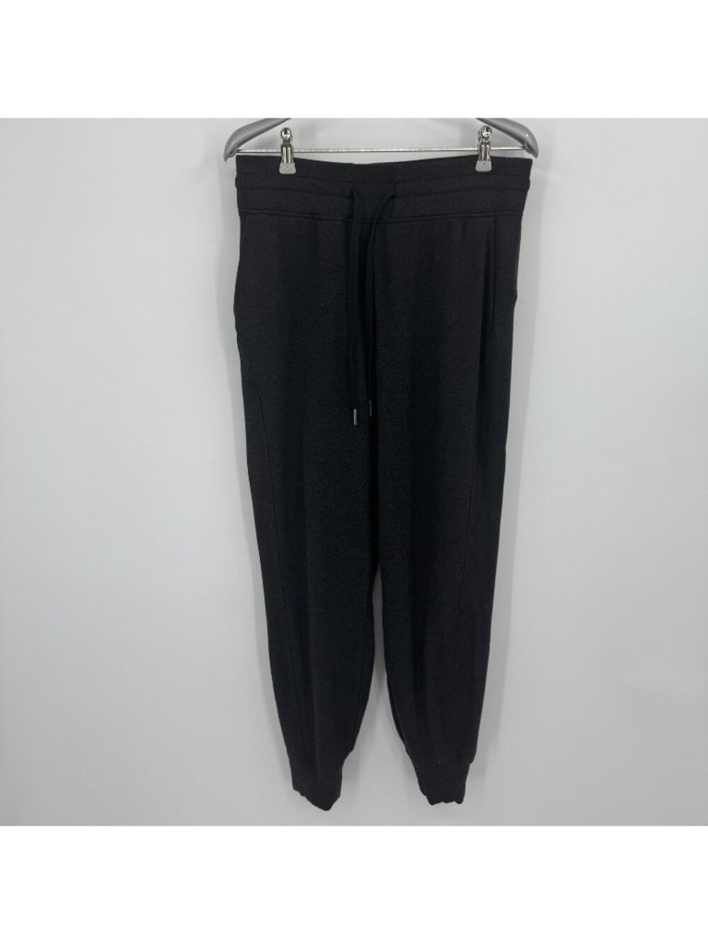 Lululemon Ready to Fleece Jogger Sweatpants sz 8 Women's Heathered Black W5DP4S